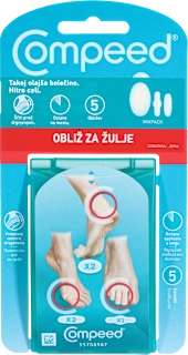 Obliži za žulje Mixpack, 5 kos