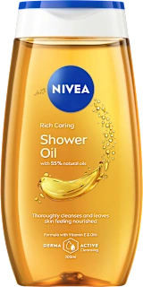 Oljni gel za tuširanje Natural Caring, 200 ml