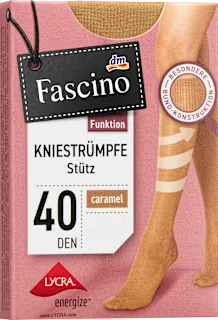 Oporne dokolenke, 40 DEN, 35/38, caramel, 1 kos
