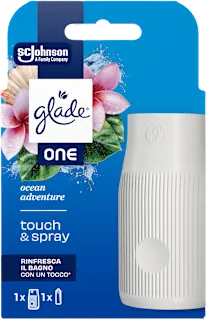 Osvežilec kopalnice z ohišjem Touch & Spray in polnilom Ocean Adventure, 10 ml