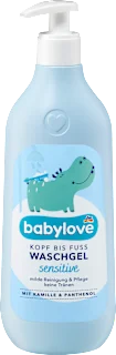 Otroški gel za umivanje s kamilico in pantenolom sensitive, 500 ml