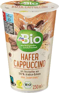 Ovseni kapučino s praženo kavo iz 100 % zrn arabice, 230 ml