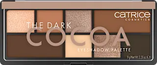 Paleta senčil za veke The Dark Cocoa, 9 g