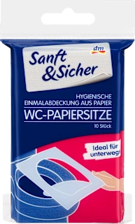 Papirnata podloga za WC-školjko, 10 kos