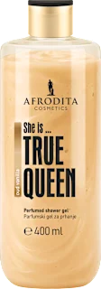 Parfumski gel za tuširanje She is … True Queen, vanilija, 400 ml