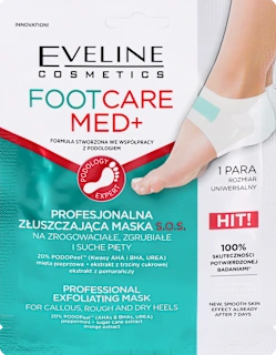 Piling maska za stopala FootCare MED+ (1 par), 2 kos