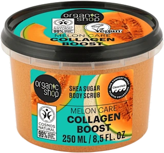 Piling za telo s karitejevim sladkorjem Collagen Boost, 250 ml