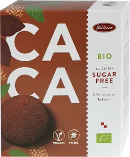 Pirini piškoti s kakavom Bio Cacao, 125 g