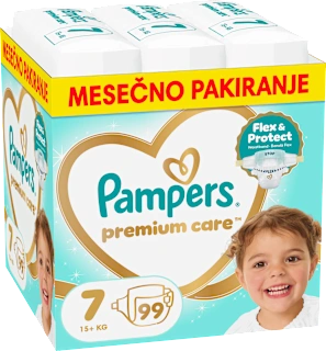Plenice velikost 7 - mesečno pakiranje (15+ kg), 99 kos
