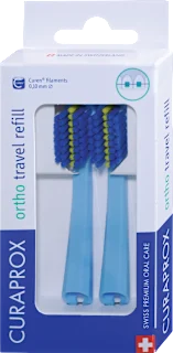 Potovalni set refill za ščetko CS 5460 - moder, 2 kos
