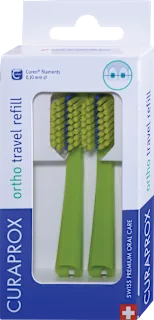 Potovalni set refill za ščetko CS 5460 - zelen, 2 kos