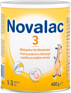 Prah za pripravo mlečnega napitka za majhne otroke, nadaljevalno mleko 3, 1-3 let, 400 g