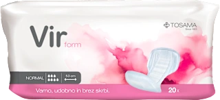 Predloge za inkontinenco, normal, 53 cm, 20 kos