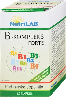 Prehransko dopolnilo B-kompleks Forte, 60 kos