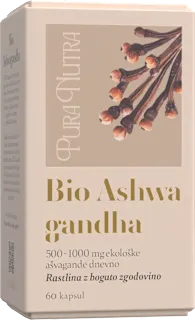Prehransko dopolnilo Bio Ashwagandha, 60 kos