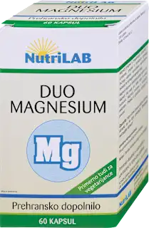 Prehransko dopolnilo Duo Magnesium, 60 kos