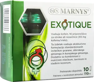 Prehransko dopolnilo Exotique, 10 × 11 ml, 110 ml