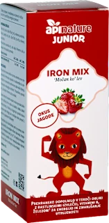 Prehransko dopolnilo JUNIOR IRON MIX, 150 ml