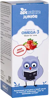 Prehransko dopolnilo JUNIOR OMEGA-3, 150 ml