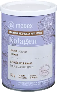 Prehransko dopolnilo Kolagen v prahu, z vitaminom C, 150 g