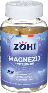 Prehransko dopolnilo Magnezij + vitamin B6, 60 kos