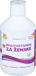 Prehransko dopolnilo Multivitamin za ženske, 500 ml