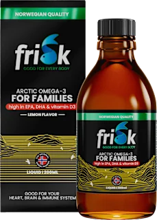 Prehransko dopolnilo omega-3 za družine, vitamin D3, okus limone, tekoče, 200 ml