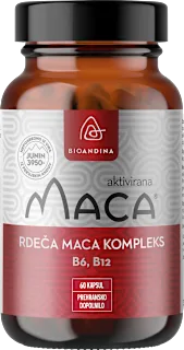 Prehransko dopolnilo Rdeča maca kompleks, 60 kos