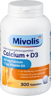 Prehransko dopolnilo s kalcijem in z vitaminom D3 v obliki tablet, 300 kos