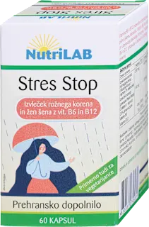 Prehransko dopolnilo Stres Stop, 60 kos