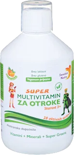 Prehransko dopolnilo Super Multivitamin za otroke, 500 ml