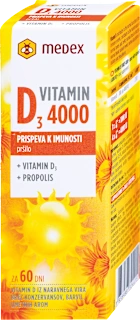 Prehransko dopolnilo v obliki pršila Vitamin D3 4000, 30 ml