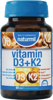 Prehransko dopolnilo vitamin D3 + K2, 60 kos
