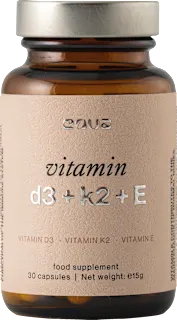 Prehransko dopolnilo vitamin d3+k2+E, 30 kos