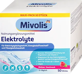 Prehransko dopolnilo z dekstrozo, minerali in vitaminom C, 50 kos