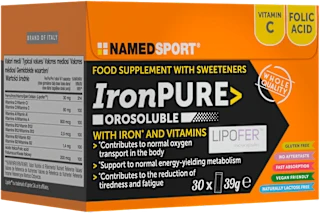 Prehransko dopolnilo z železom in vitamini Iron Pure, 30 kos