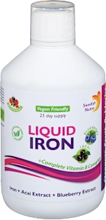 Prehransko dopolnilo z železom Liquid Iron, 500 ml
