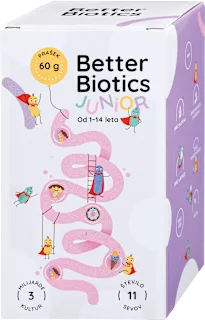 Prehransko dopolnilo z mešanico mikrobioloških kultur JUNIOR, 60 g