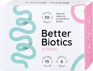 Prehransko dopolnilo z mešanico mikrobioloških kultur STRONG, 30 kos