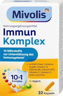 Prehransko dopolnilo z vitamini in minerali Immun Komplex, 32 kos