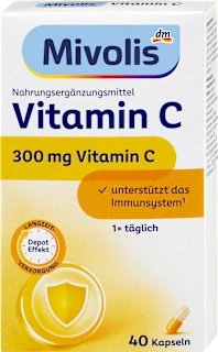 Prehransko dopolnilo z vitaminom C v obliki kapsul, s podaljšanim sproščanjem, 22 g