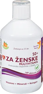 Prehransko dopolnilo za ženske Multivitamin 50+, 500 ml