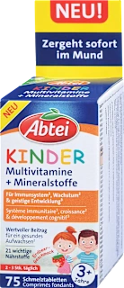 Prehransko dopolnilo za otroke z vitamini in minerali, 75 kos