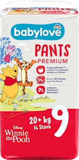 Premium hlačne plenice, velikost 9, 20+ kg, 16 kos