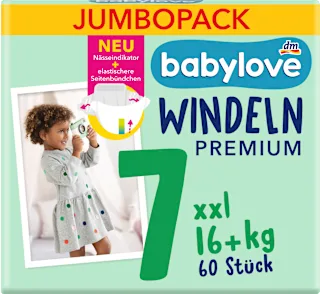 Premium plenice 7 xxl (16+ kg) - jumbo pakiranje, 60 kos