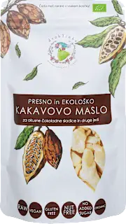 Presno ekološko kakavovo maslo, 180 g