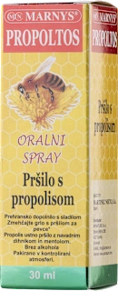 Pršilo za grlo Propoltos brez alkohola, 30 ml