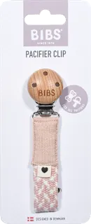 Priponka za dudo Paci Braid, Blush, 1 kos