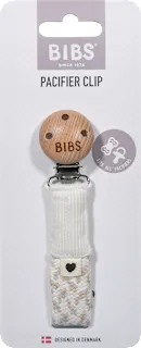 Priponka za dudo Paci Braid, Vanilla, 1 kos
