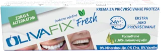 Pričvrstilna krema za zobne proteze Fresh, 40 g